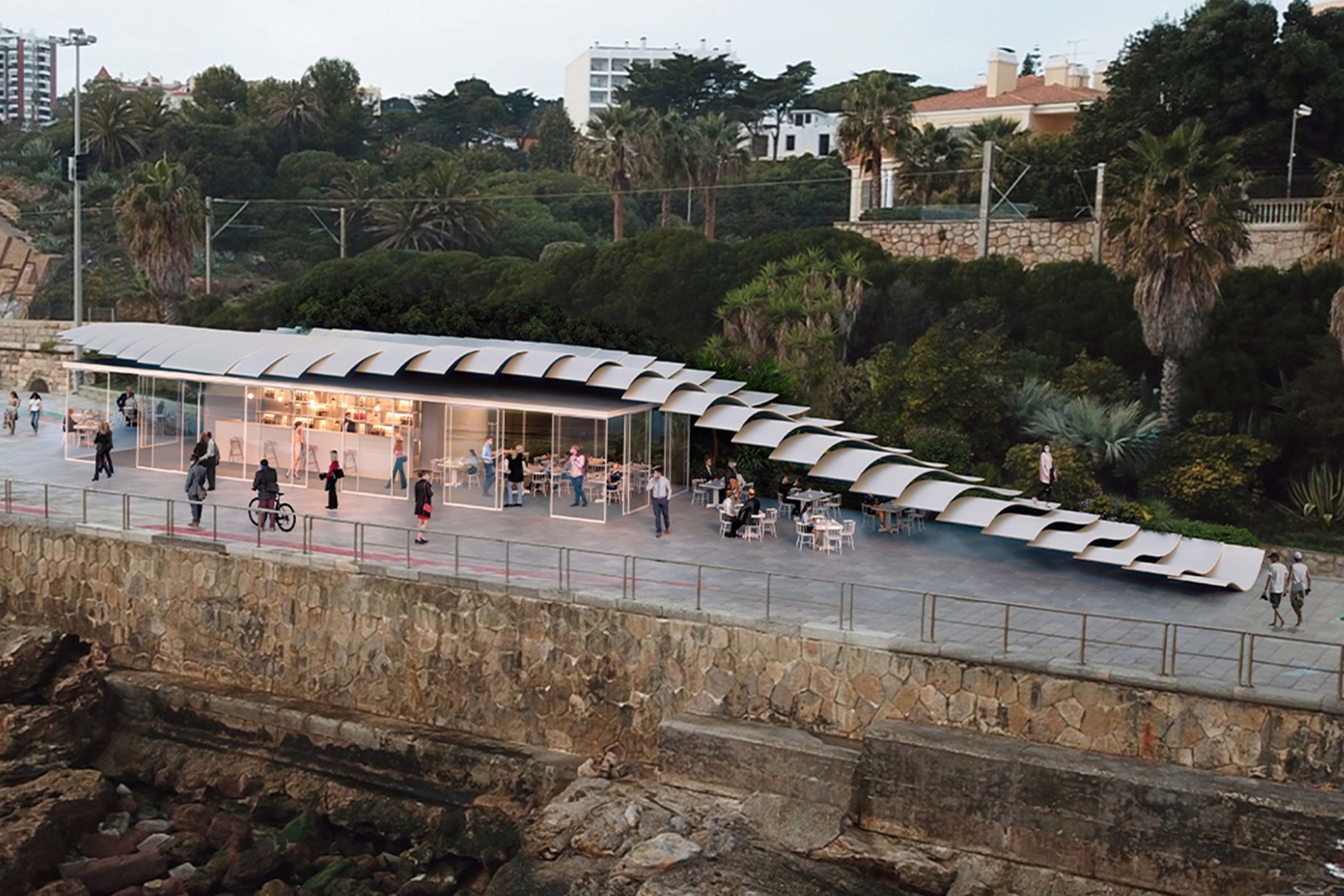 Bar de Praia no Estoril