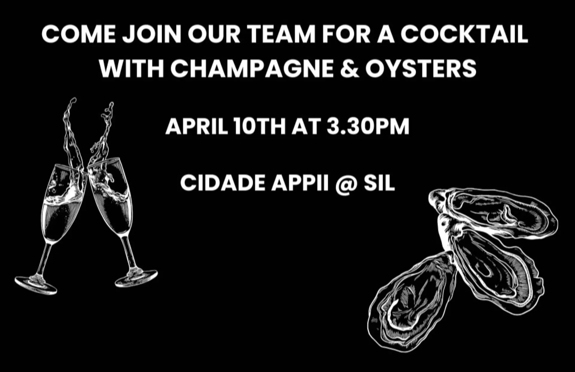 Join us for a cocktail at SIL 2025